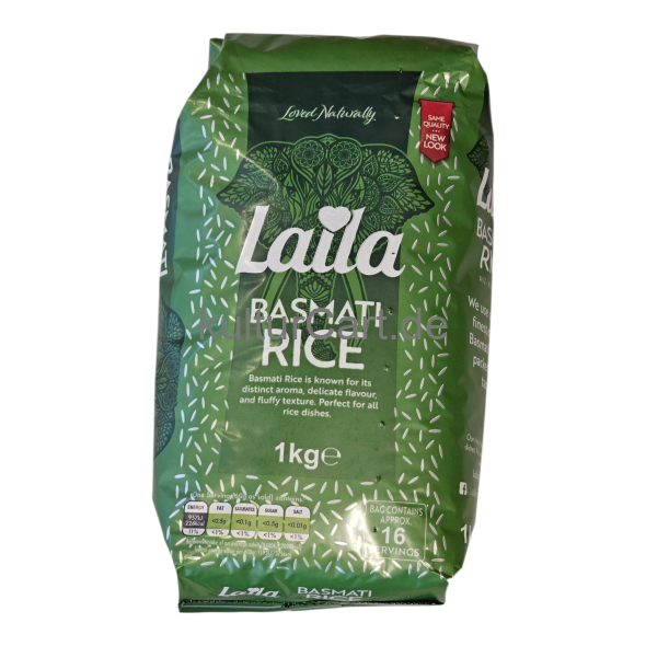 Laila Basmati Rice (1kg) - image 1 | Malaika afro international Markt | KulturCart