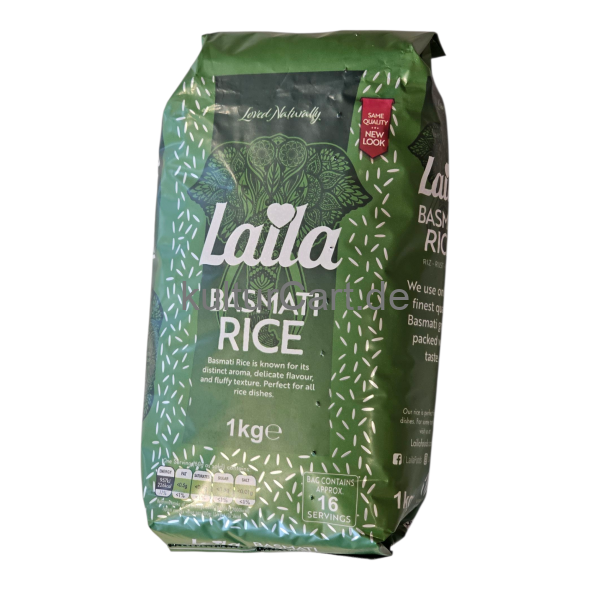 Laila Basmati Rice (1kg) - image 2 | Malaika afro international Markt | KulturCart