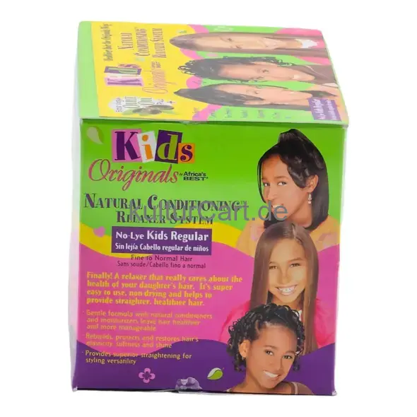 Kids Originals Natural Conditioning Relaxer System with ScalpGuard No-Lye Kids Regular - image 6 | Momjays Afro Markt