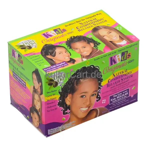 Kids Originals Natural Conditioning Relaxer System with ScalpGuard No-Lye Kids Regular - image 7 | Momjays Afro Markt