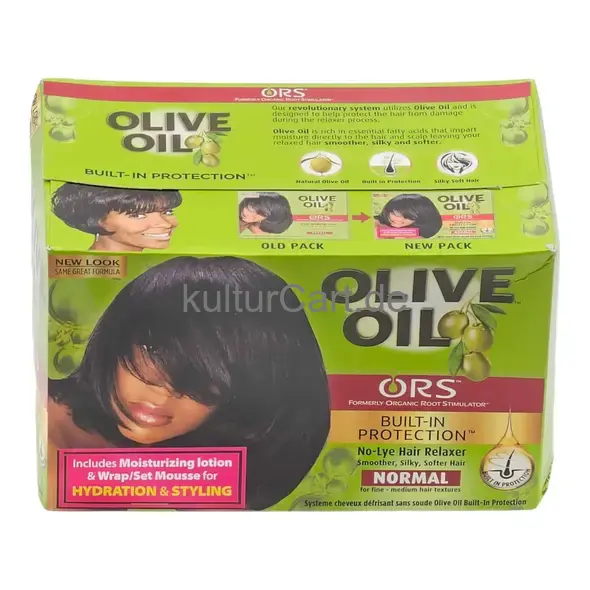 ORS OLIVE OIL No lye hair relaxer, Normal - image 2 | Momjays Afro Markt