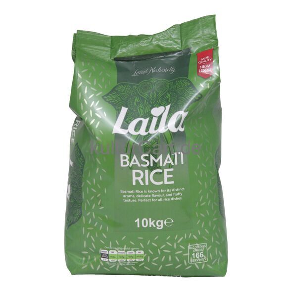 Laila Basmati Rice (10kg) - image 1 | Afro Family Shop | KulturCart