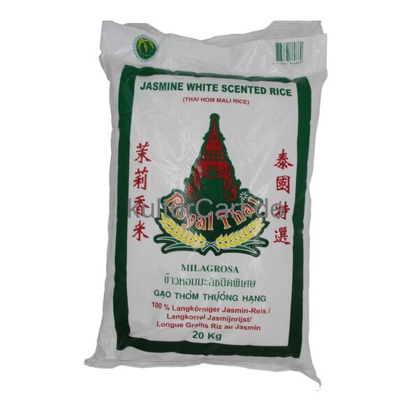 Royal Thai Jasmine White Scented Rice (20kg) - image 1 | Afro Family Shop | KulturCart