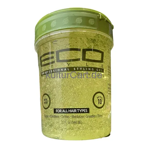Eco style professional styling gel olive oil (946 ml) - image 5 | OMOWEST AFRO INTERCONTINENTAL SHOP | KulturCart