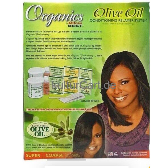 Africa Organic Olive oil Twin packRELAXER super - image 2 | Omowest Afro Intercontinental Shop | KulturCart