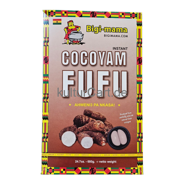 Bigi-mama Instant Cocoyam Fufu (680g) - image 1 | Malaika afro international Markt | KulturCart