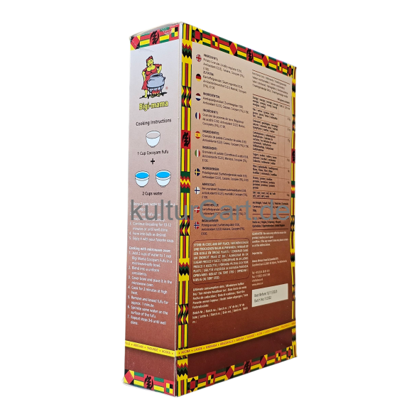 Bigi-mama Instant Cocoyam Fufu (680g) - image 4 | Malaika afro international Markt | KulturCart