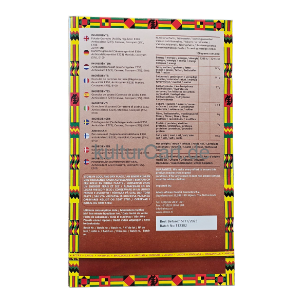 Bigi-mama Instant Cocoyam Fufu (680g) - image 5 | Malaika afro international Markt | KulturCart