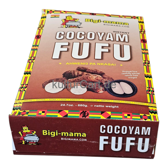 Bigi-mama Instant Cocoyam Fufu (680g) - image 9 | Malaika afro international Markt | KulturCart