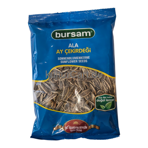 Bursam Ala Ay Cekirdegi SunFlower Seeds Extra Salted(160g) - image 2 | Malaika afro international Markt | KulturCart