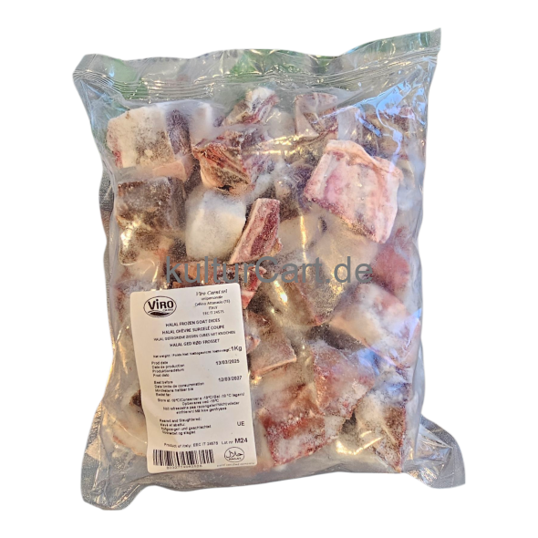 Viro Carni Halal Frozen Goat Dices (1kg) - image 1 | Malaika afro international Markt | KulturCart