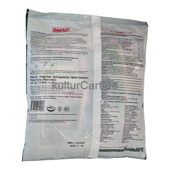 Gold Kili Instant Ginger Drink (360g) - image 4 | Malaika afro international Markt | KulturCart