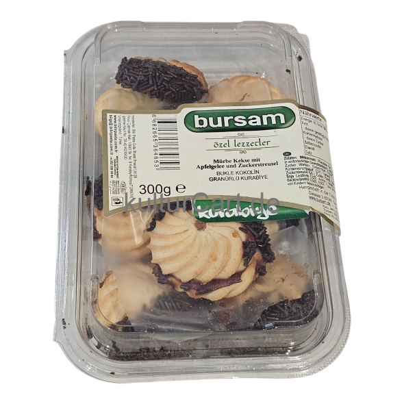 Bursam kurabiye Mürbe kekes mit Apfelgelee und Zuckerstreusel (300g) - image 1 | Malaika afro international Markt
