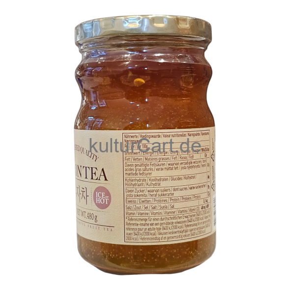 Korean Trusted Quality Citron Tea (480g) - image 3 | Malaika afro international Markt | KulturCart