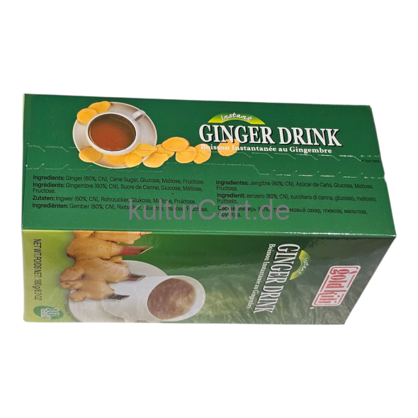Gold Kili - Instant Ginger Drink (10x18g Sachets) (180g) - image 10 | Malaika afro international Markt | KulturCart