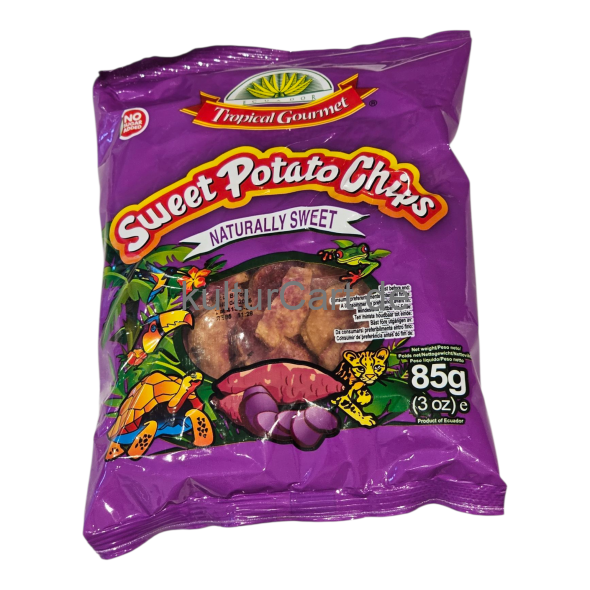 Tropical Gourmet Sweet Potato Chips (85g) - image 3 | Malaika afro international Markt | KulturCart
