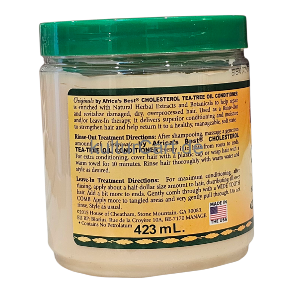 Originals by Africa's Best Cholesterol Tea-Tree Oil (423ml) - image 6 | Malaika afro international Markt | KulturCart