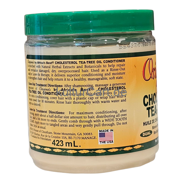 Originals by Africa's Best Cholesterol Tea-Tree Oil (423ml) - image 7 | Malaika afro international Markt | KulturCart