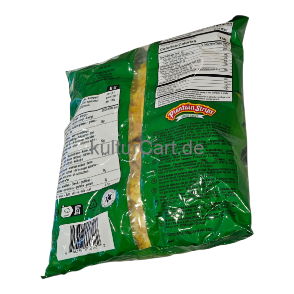 Tropical Gourmet Plantain Strips Lightly Salted (150g) - image 6 | Malaika afro international Markt | KulturCart