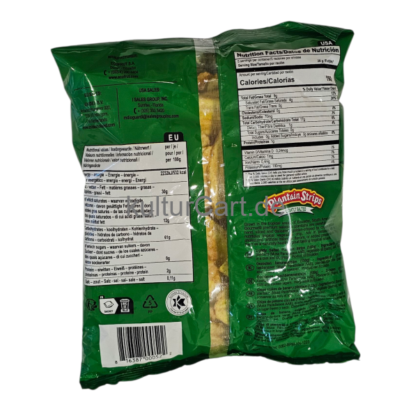 Tropical Gourmet Plantain Strips Lightly Salted (150g) - image 8 | Malaika afro international Markt | KulturCart