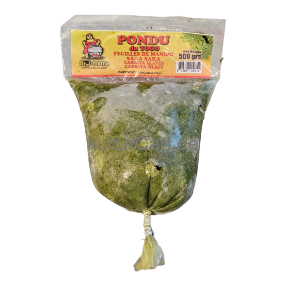 Bigi Mama - Pondu/Cassava Leaves (Togo), 500g - image 1 | Malaika afro international Markt | KulturCart