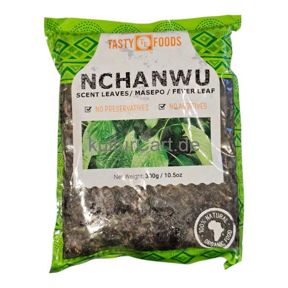 Tasty Foods Nchanwu (Scent leaves / Masepo /Fever leaf) (300g) - image 1 | Malaika afro international Markt | KulturCart