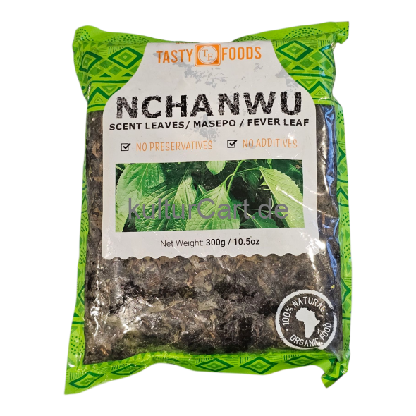 Tasty Foods Nchanwu (Scent leaves / Masepo /Fever leaf) (300g) - image 2 | Malaika afro international Markt | KulturCart