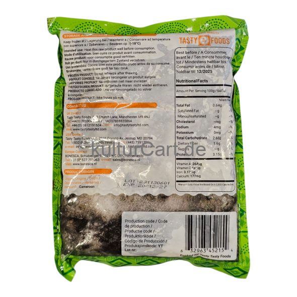 Tasty Foods Nchanwu (Scent leaves / Masepo /Fever leaf) (300g) - image 3 | Malaika afro international Markt | KulturCart