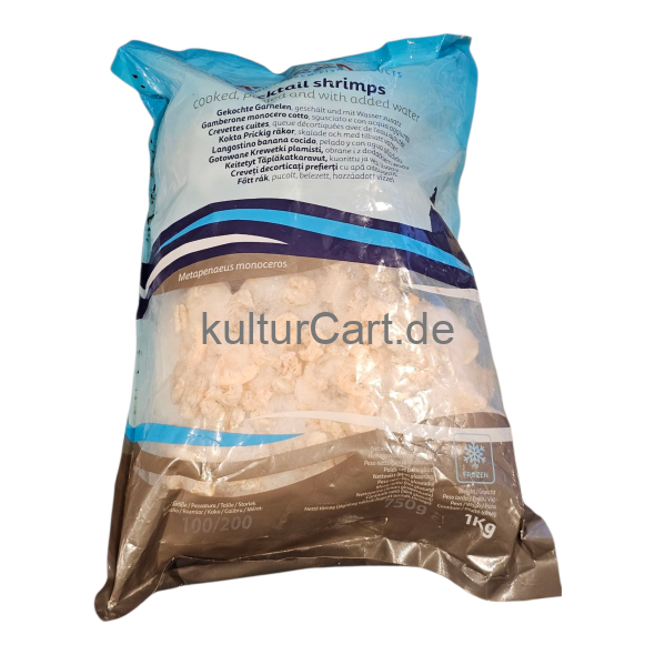 Dayseaday Cocktail Shrimps, cooked, Peeled and with added water (1kg) - image 2 | Malaika afro international Markt | KulturCart