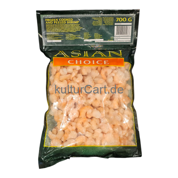 Asian Choice Frozen Cooked and Peeled Shrimp (700g) - image 1 | Malaika afro international Markt | KulturCart