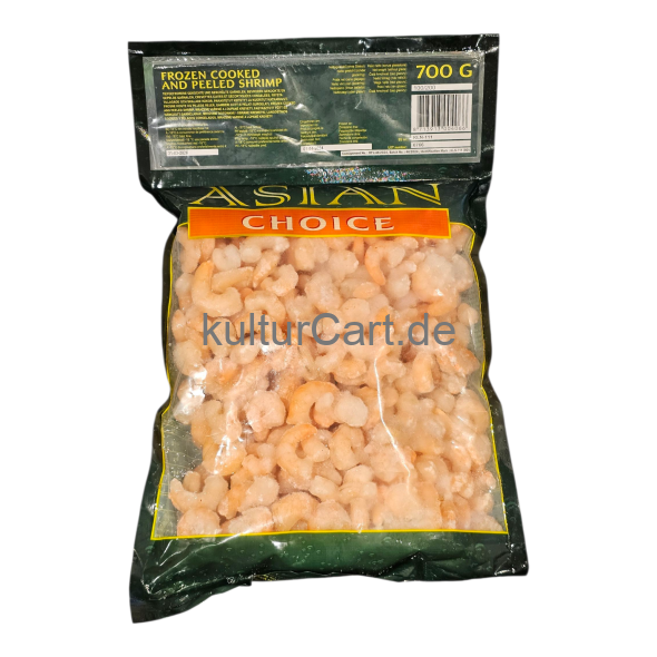 Asian Choice Frozen Cooked and Peeled Shrimp (700g) - image 2 | Malaika afro international Markt | KulturCart