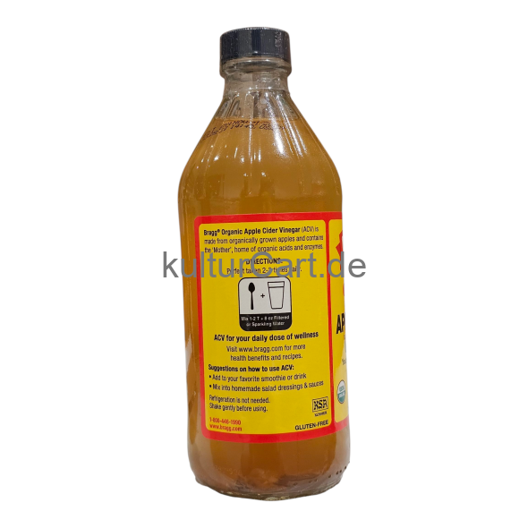 Bragg Original Apple cider Vineger (473ml) - image 6 | Malaika afro international Markt | KulturCart