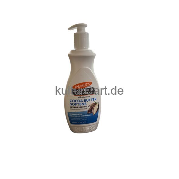 PALMERS COCOA BUTTER FORMULA with Vitamin E COCOA BUTTER SIFTENS 400ml - image 1 | Omowest Afro Intercontinental Shop