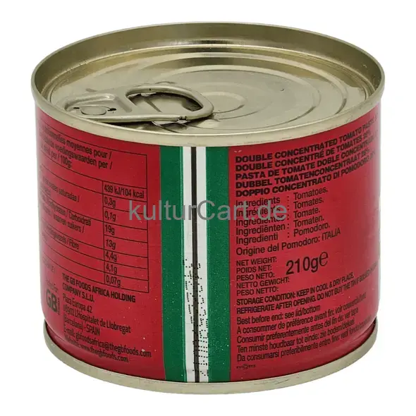 Gino tomato paste (210g) - image 7 | OMOWEST AFRO INTERCONTINENTAL SHOP