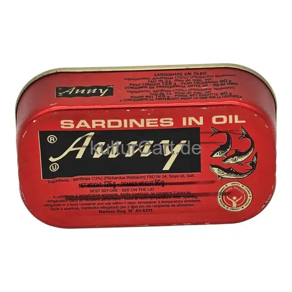 Anny sardines (125g) - image 4 | OMOWEST AFRO INTERCONTINENTAL SHOP