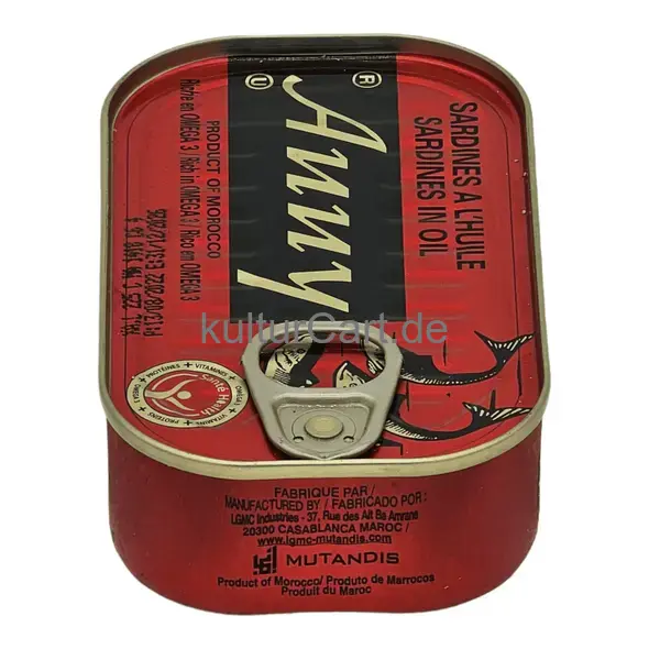 Anny sardines (125g) - image 8 | OMOWEST AFRO INTERCONTINENTAL SHOP