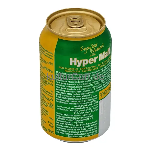 Hyper malt non alcoholic malt drink (330ml) - image 6 | OMOWEST AFRO INTERCONTINENTAL SHOP | KulturCart