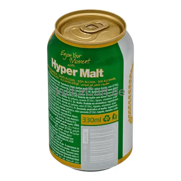 Hyper malt non alcoholic malt drink (330ml) - image 7 | OMOWEST AFRO INTERCONTINENTAL SHOP | KulturCart