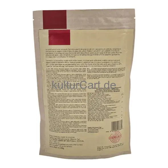 Label afrik 100% nature sankhal millet seeds (500g) - image 3 | OMOWEST AFRO INTERCONTINENTAL SHOP | KulturCart