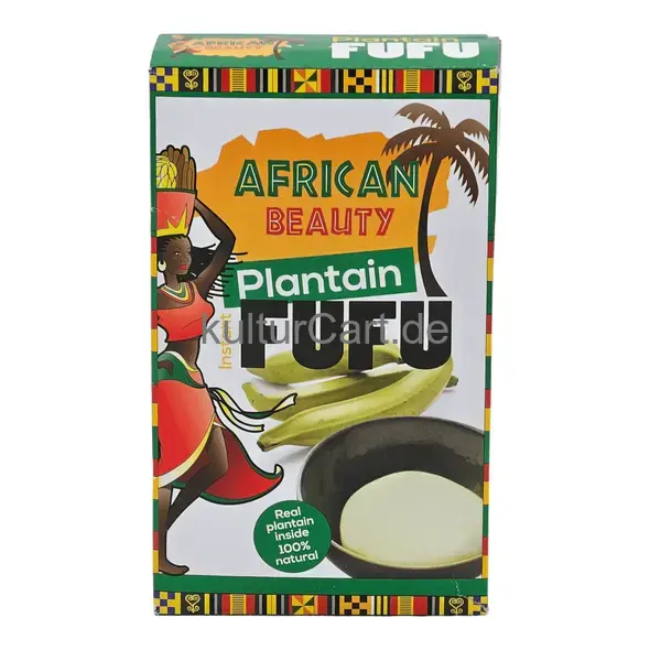 African beauty plantain fufu (681g) - image 1 | OMOWEST AFRO INTERCONTINENTAL SHOP | KulturCart