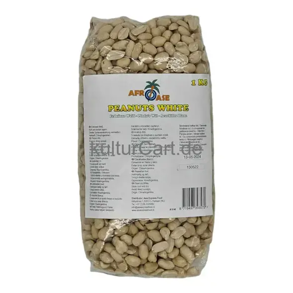 Afroase Peanuts White (Erdnusse Weiss) (1kg) - image 2 | Momjays Afro Markt