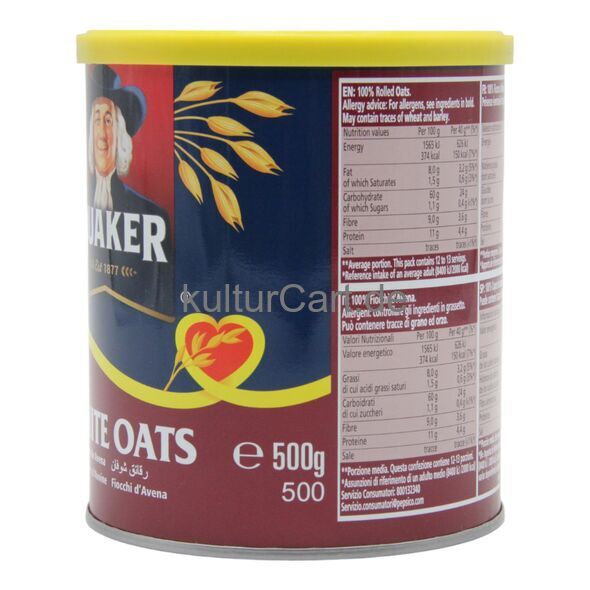 Quaker White Oats (500g) - image 2 | Afro Family Shop