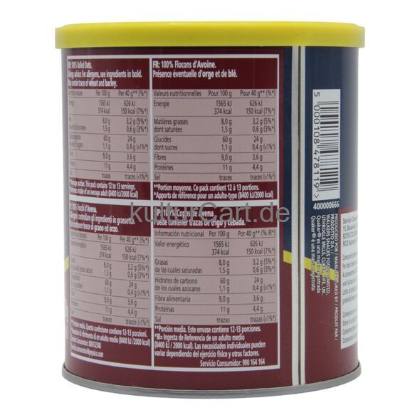 Quaker White Oats (500g) - image 4 | Afro Family Shop | KulturCart