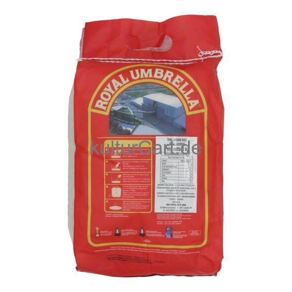 Royal Umbrella Thai Jasmine Rice (5kg) - image 2 | Afro Family Shop | KulturCart