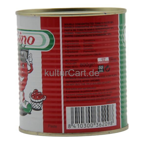 Gino Tomato Paste (800g) - image 5 | Afro Family Shop