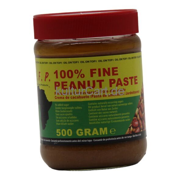 A.F.P 100% Fine Peanut Paste (500g) - image 1 | Afro Family Shop | KulturCart