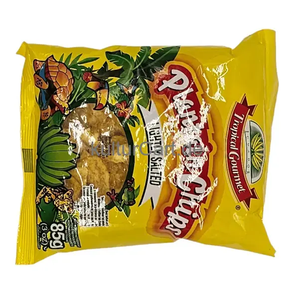 Tropical gourmet plantain chips lightly salted (85g) - image 12 | OMOWEST AFRO INTERCONTINENTAL SHOP | KulturCart