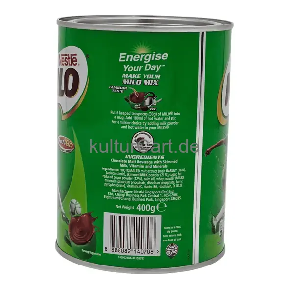Nestle milo (400g) - image 6 | OMOWEST AFRO INTERCONTINENTAL SHOP | KulturCart