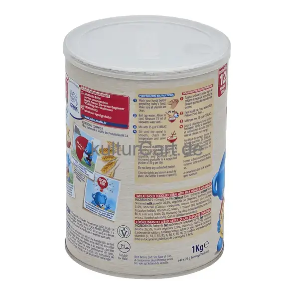 Nestle cerelac infant cereals with milk honey & wheat miel, ble (1kg) - image 7 | OMOWEST AFRO INTERCONTINENTAL SHOP