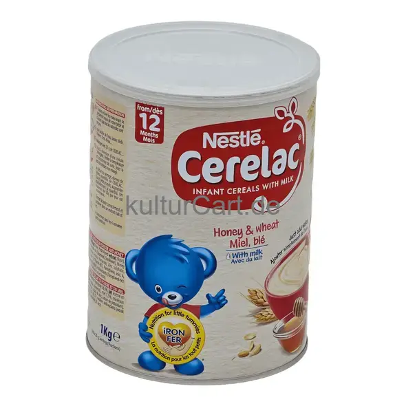 Nestle cerelac infant cereals with milk honey & wheat miel, ble (1kg) - image 9 | OMOWEST AFRO INTERCONTINENTAL SHOP